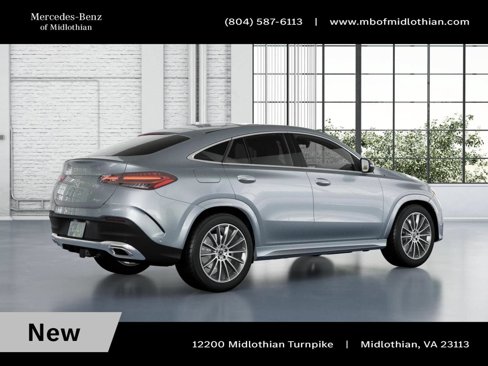 New 2026 Cirrus Silver Metallic Mercedes-Benz GLE 450 Coupe image 62