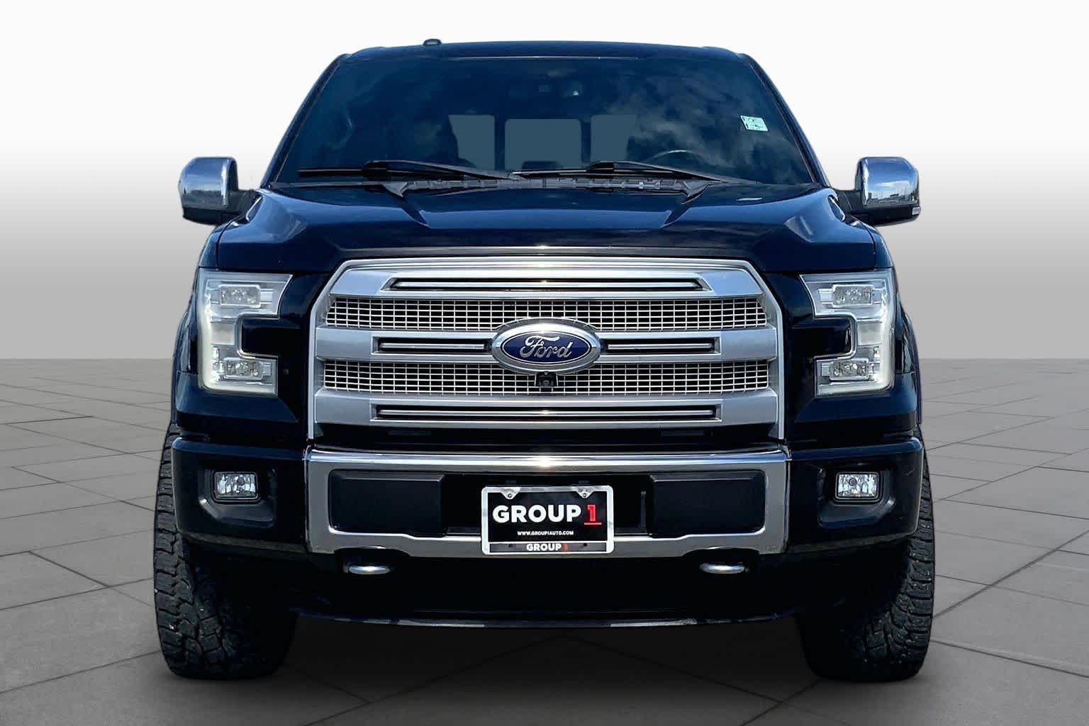 Used 2015 Tuxedo Black Metallic Ford Platinum image 4