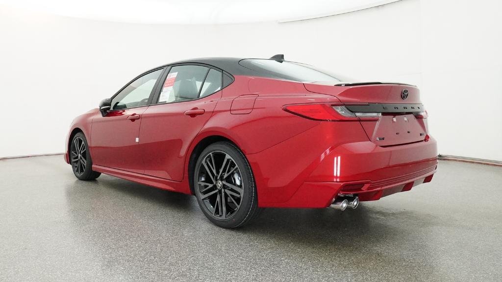 New 2026 Supersonic Red with Midnight Black Metallic roof Toyota XSE image 47