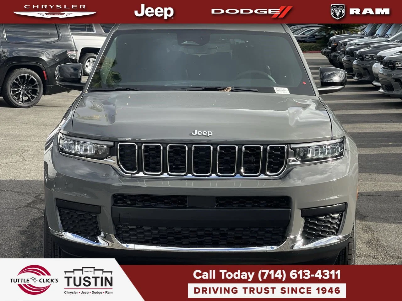New 2027 Sting-Gray Clear-Coat Paint Jeep Laredo X image 8