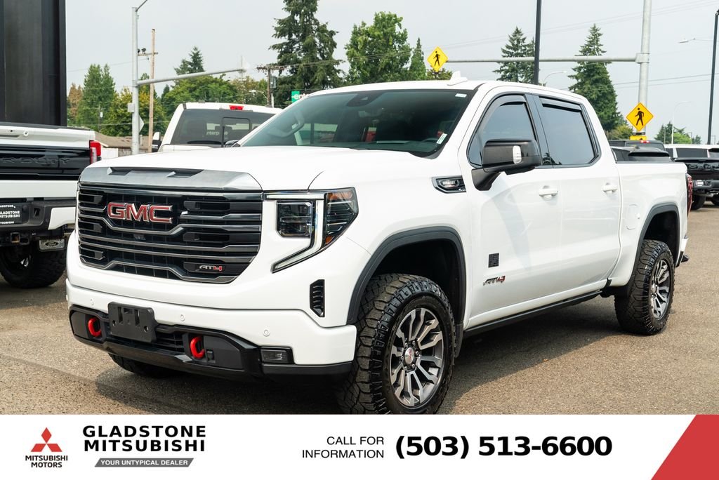 Used 2022 Summit White GMC AT4 image 4