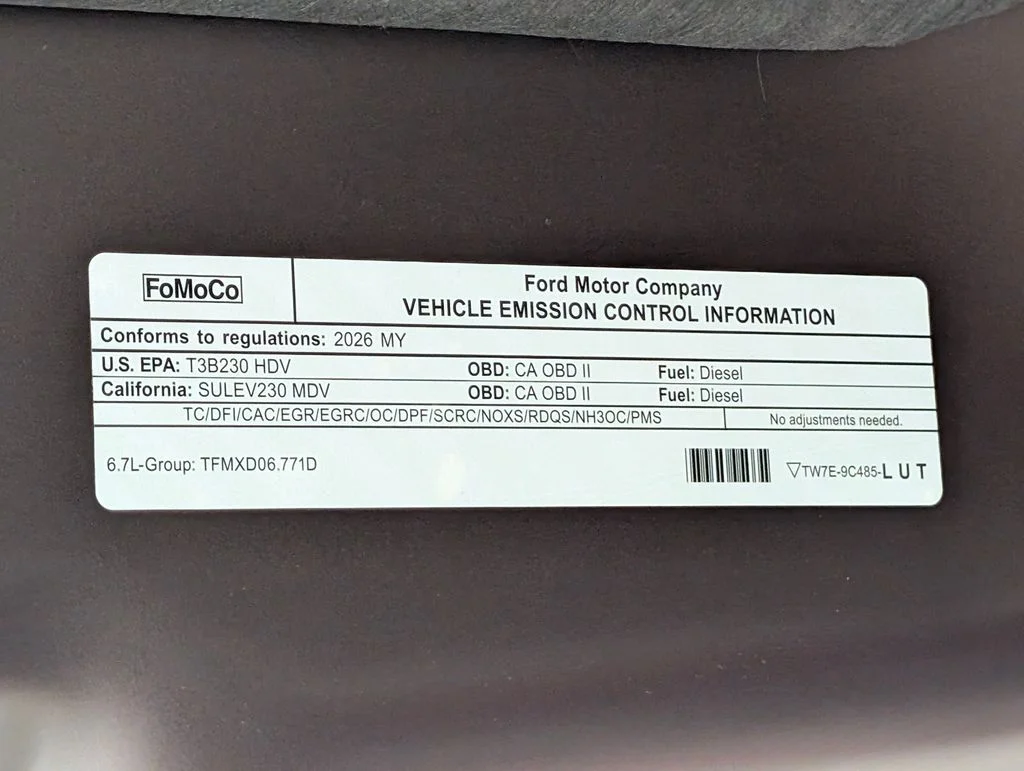 New 2026 Ruby Red Metallic Tinted Clearcoat Ford F-250® Platinum® image 34