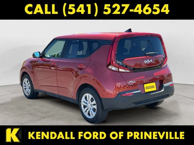 Used 2022 Orange Kia LX image 3