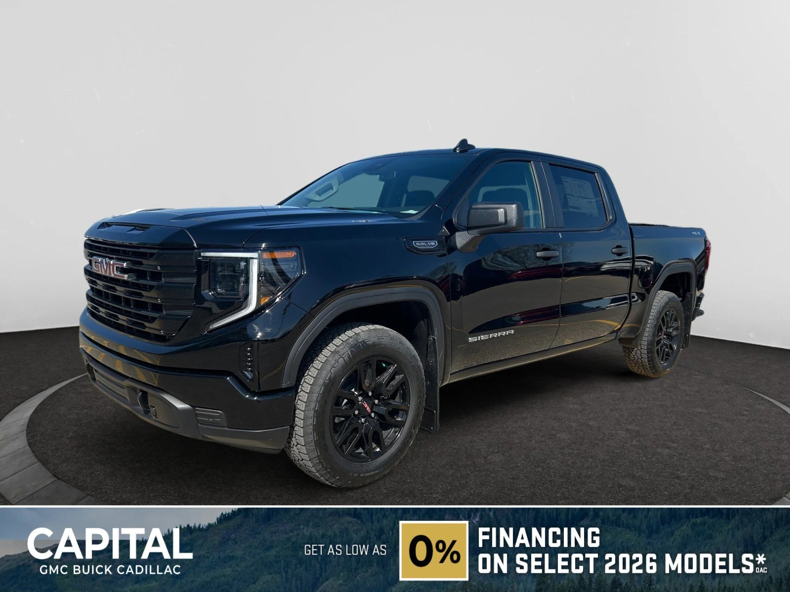 New 2026 Onyx Black GMC Pro image 1