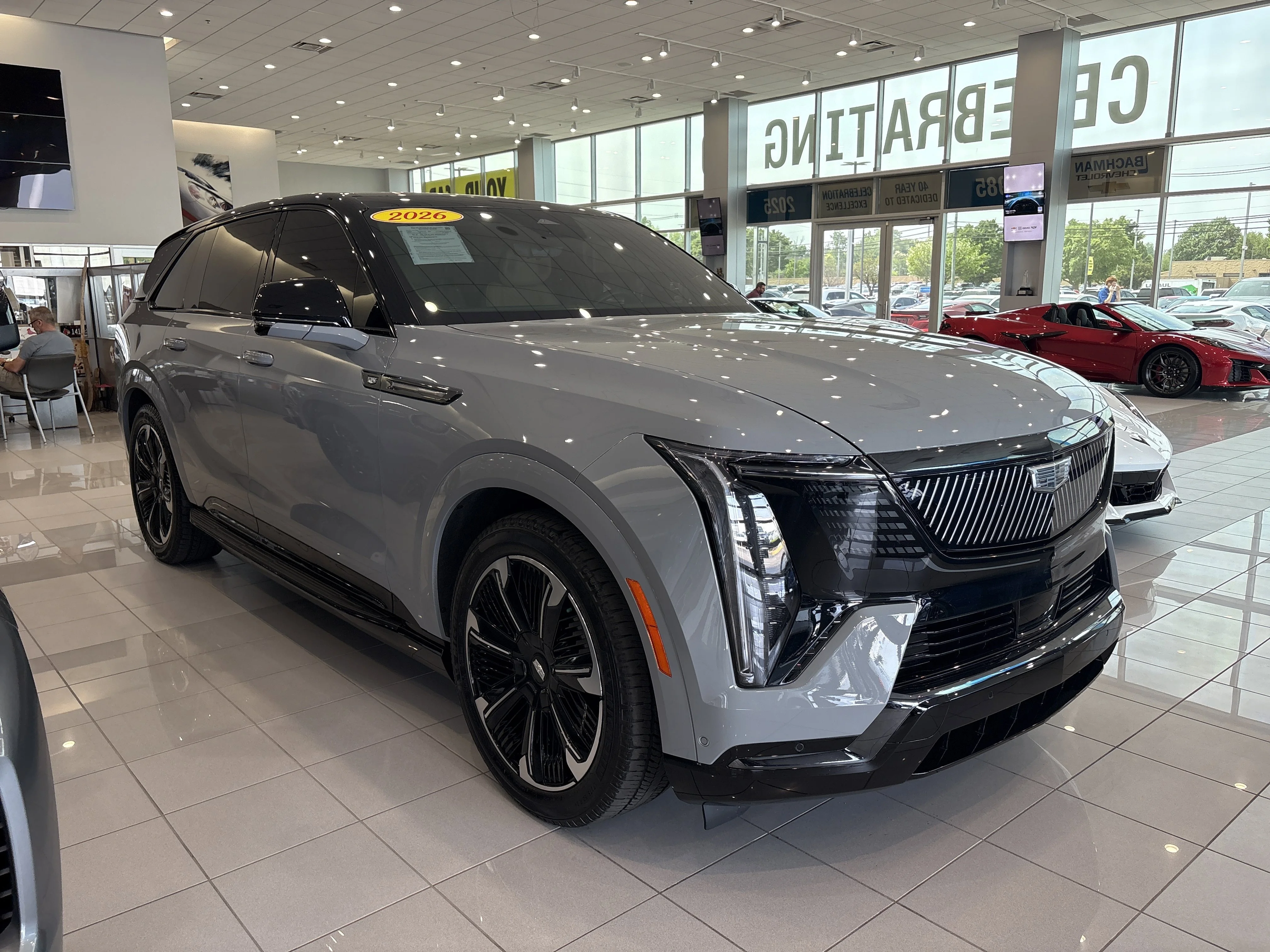 Used 2026 Cadillac Escalade IQ Premium Sport with VIN 1GYTEFKLXTU101126 for sale in Jeffersontown, KY