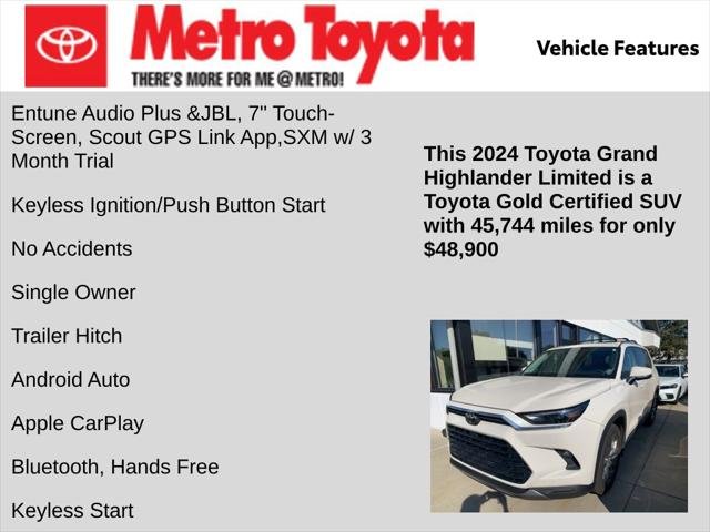 Certified Used 2024 COASTAL CREAM Toyota Limited image 14