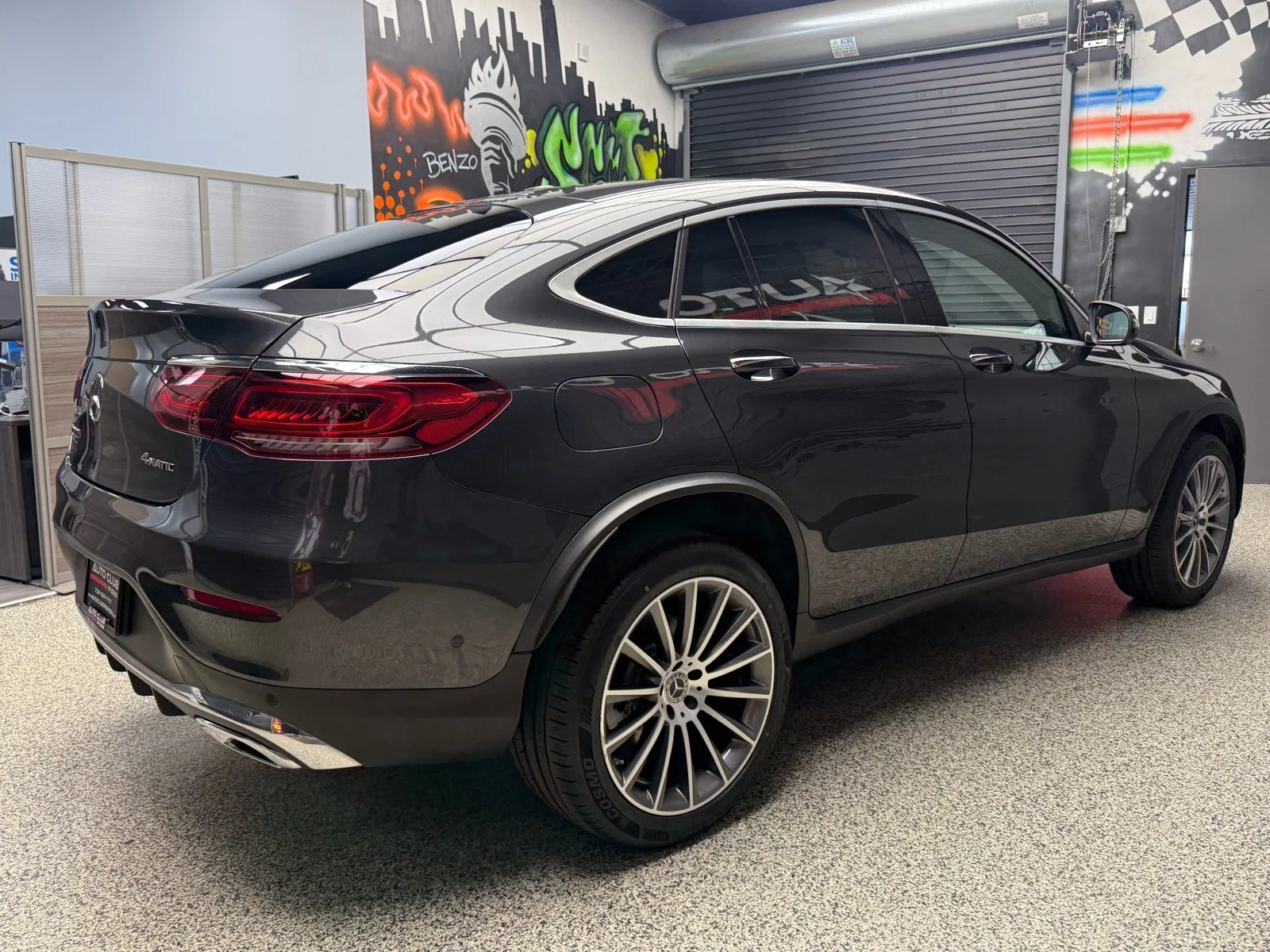 Used 2020 Graphite Grey Metallic (831) Mercedes-Benz GLC 300 4MATIC®  4DOOR COUPE image 6
