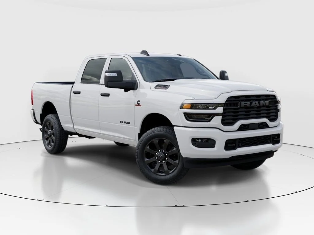 New 2027 Bright White Clear-Coat Exterior Paint RAM Big Horn image 6