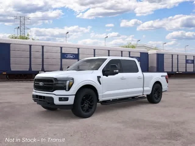 New 2026 Star White Metallic Tri-Coat Ford LARIAT image 1