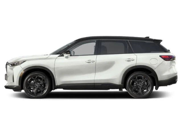 Certified Used 2026 Radiant White/Black Obsidian INFINITI SPORT image 3
