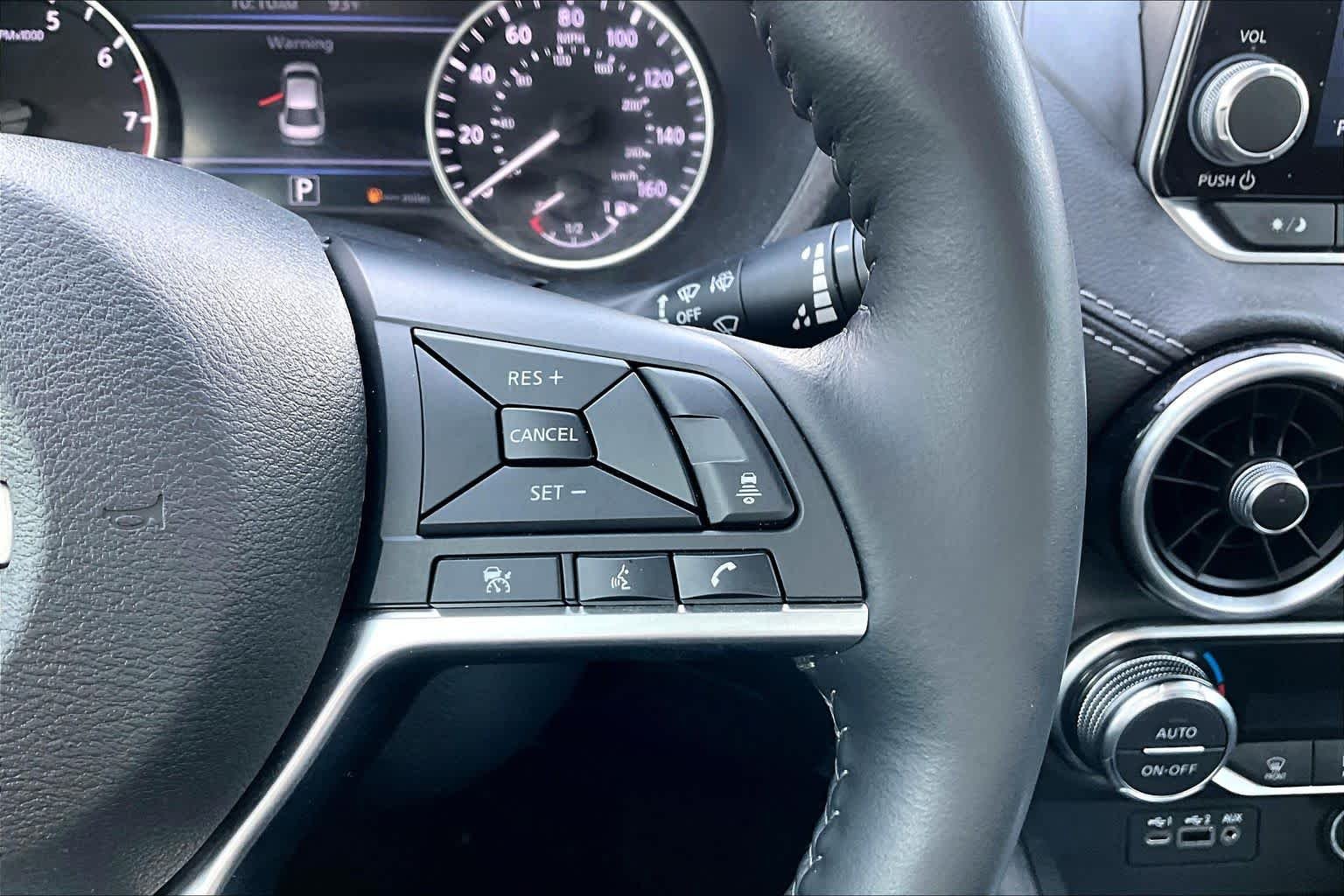 Used 2023 Electric Blue Metallic Nissan SV image 24