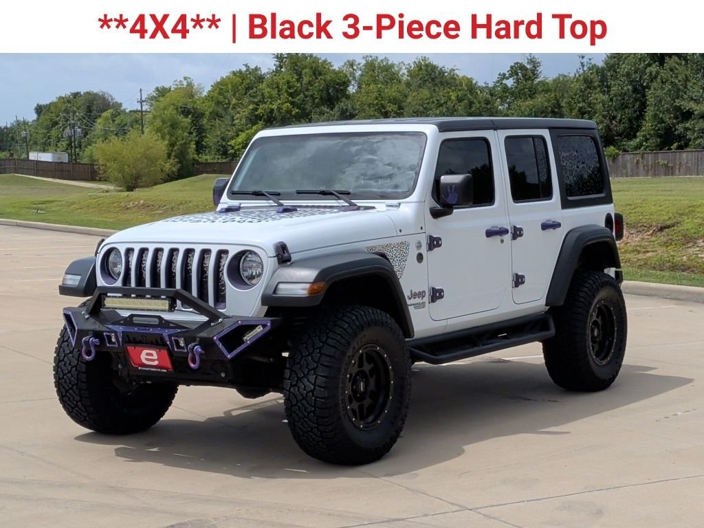 Used 2020 White Jeep Unlimited Sport S image 5