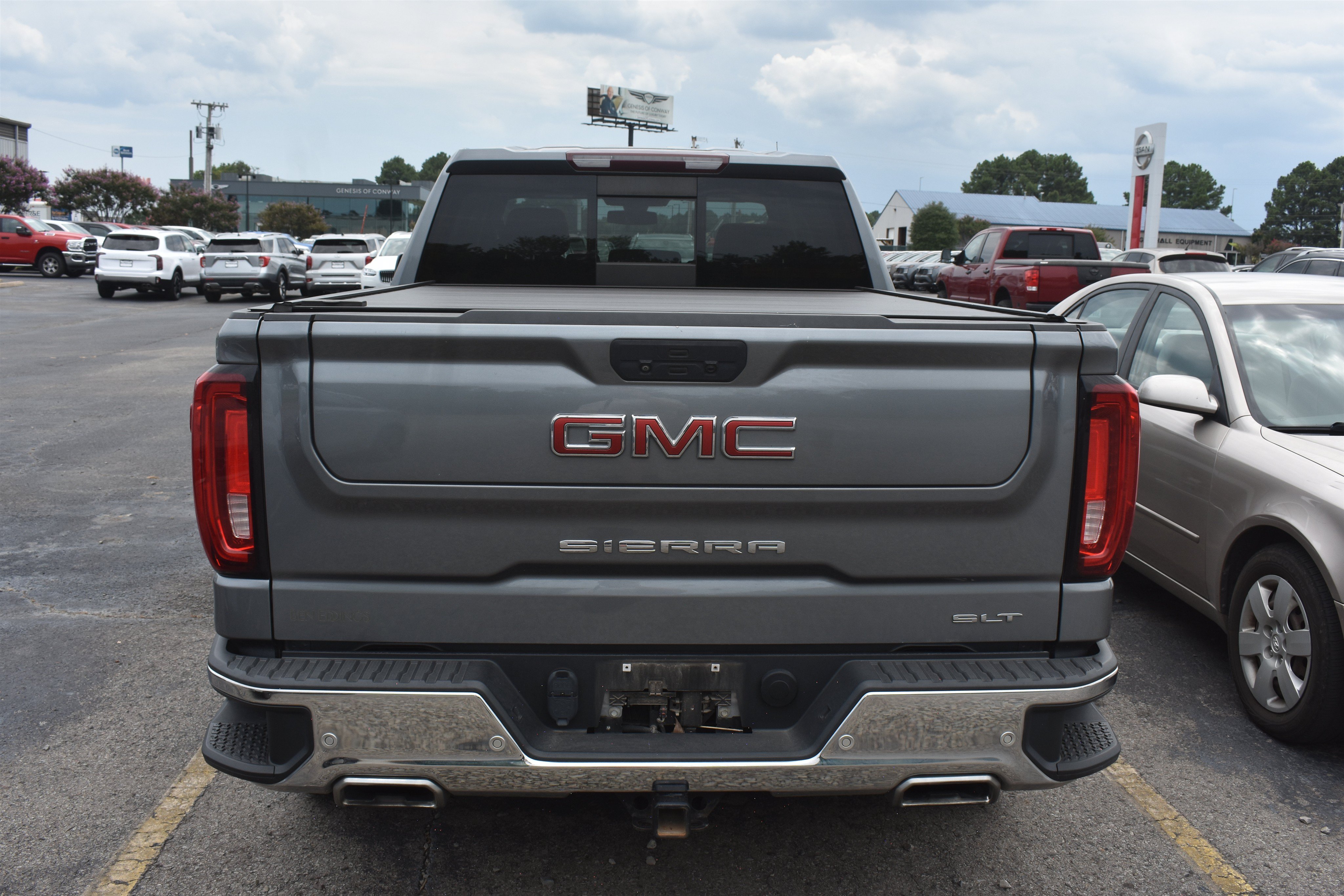 Used 2020 Satin Steel Metallic GMC SLT image 6