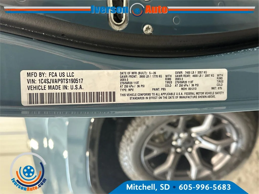 New 2026 Steel Blue Exterior Paint Jeep Upland image 11