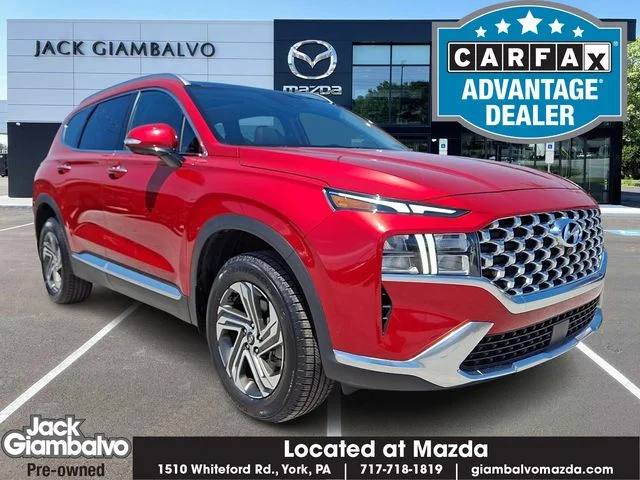 Used 2023 Red Hyundai SEL image 1