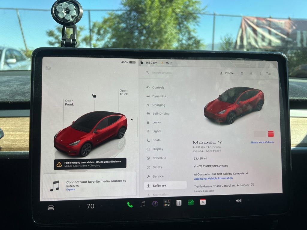 Used 2023 Red Multi-Coat Tesla Long Range image 28