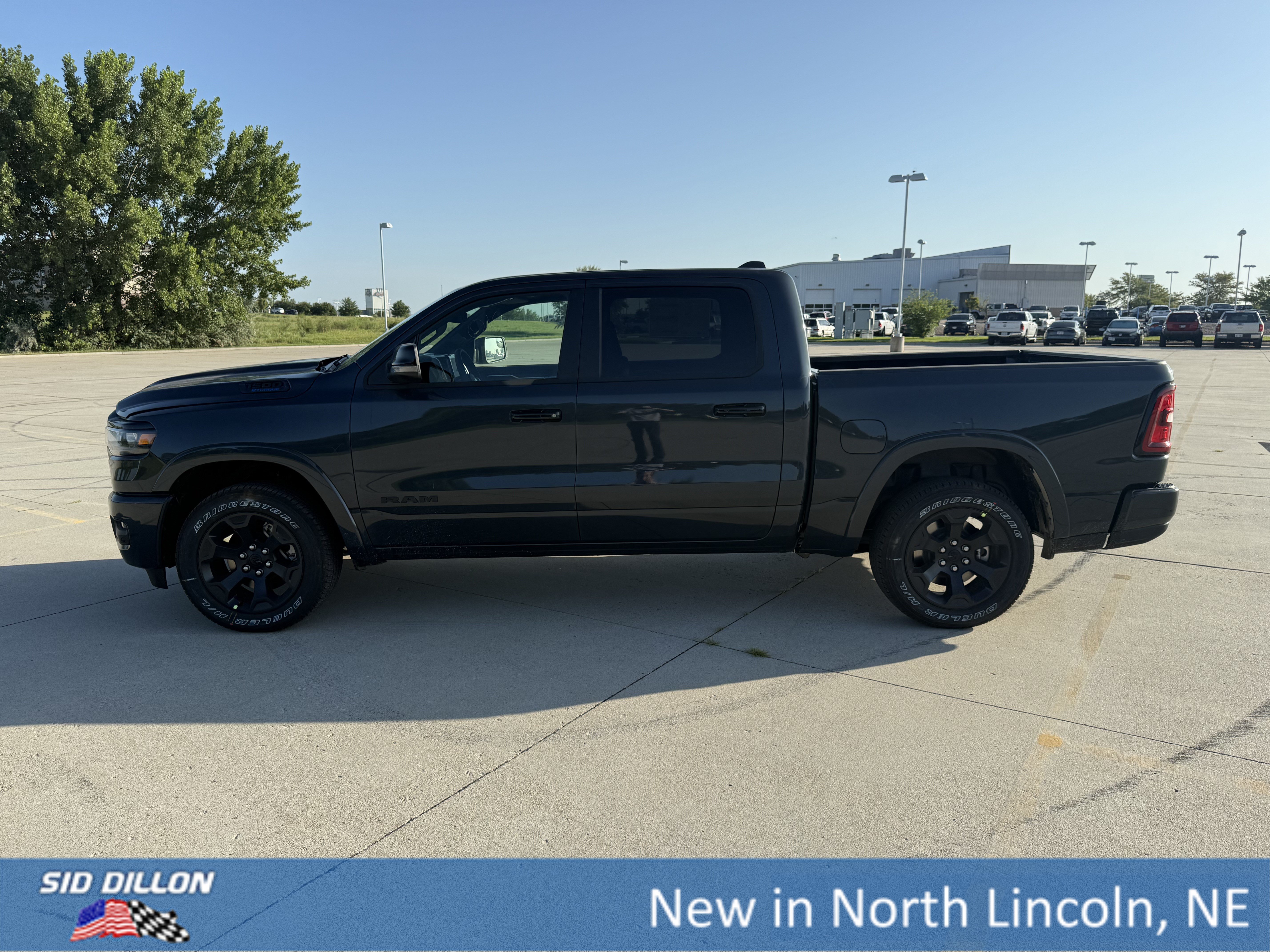 New 2026 Forged Blue Metallic RAM Big Horn image 2