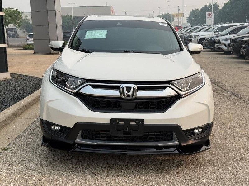 Used 2018 White Diamond Pearl Honda EX image 8