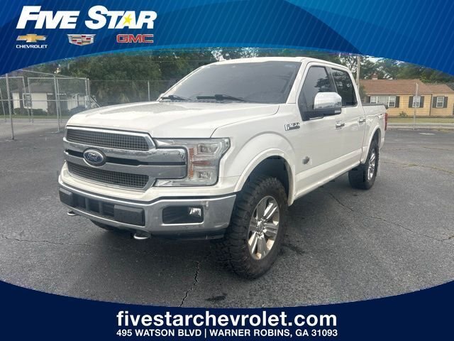 Used 2018 White Ford King Ranch image 1
