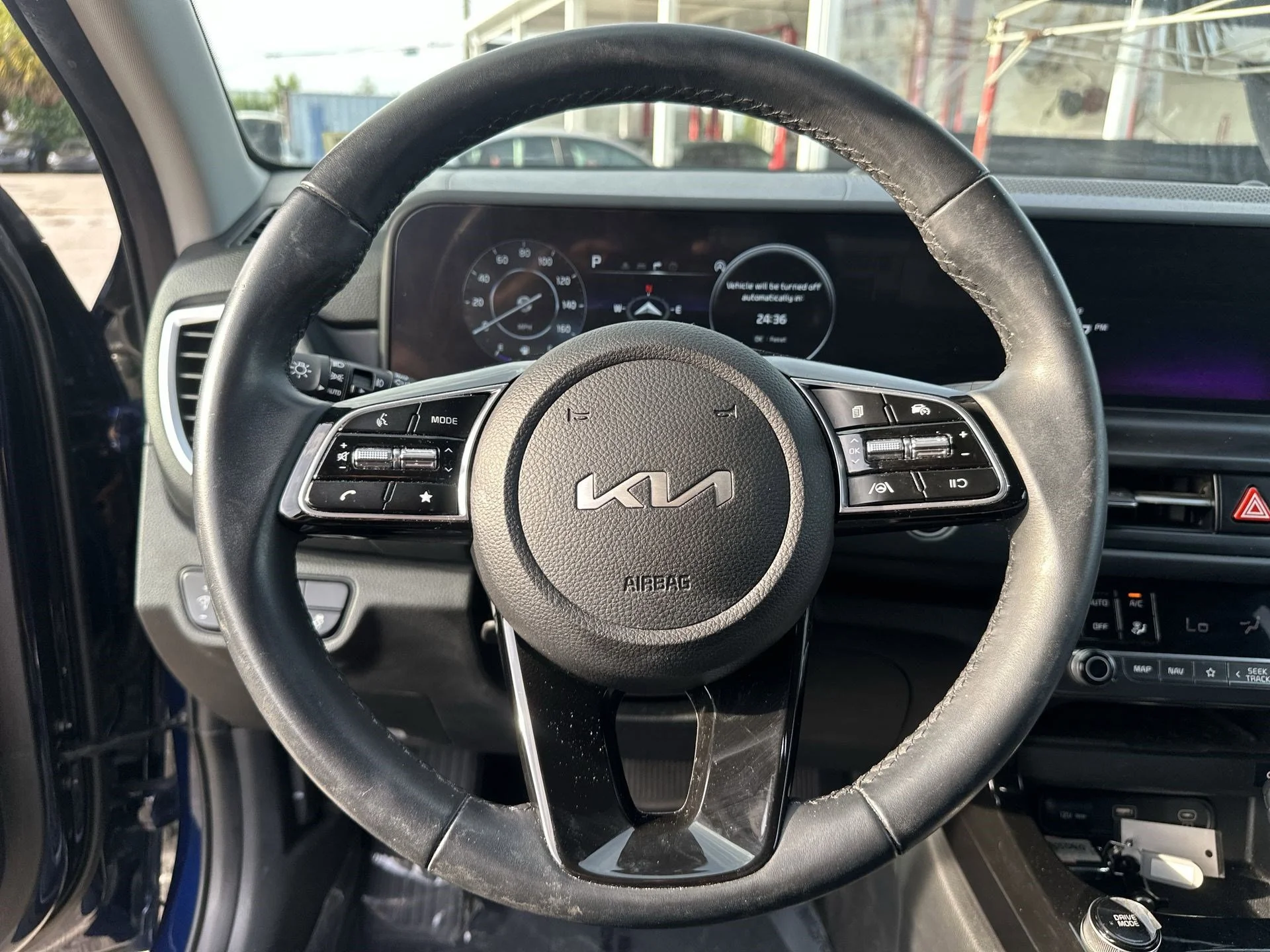 Certified Used 2024 Dark Ocean Blue Kia EX image 11