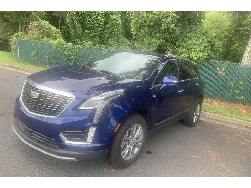 Used 2023 Opulent Blue Metallic Cadillac Premium Luxury image 1