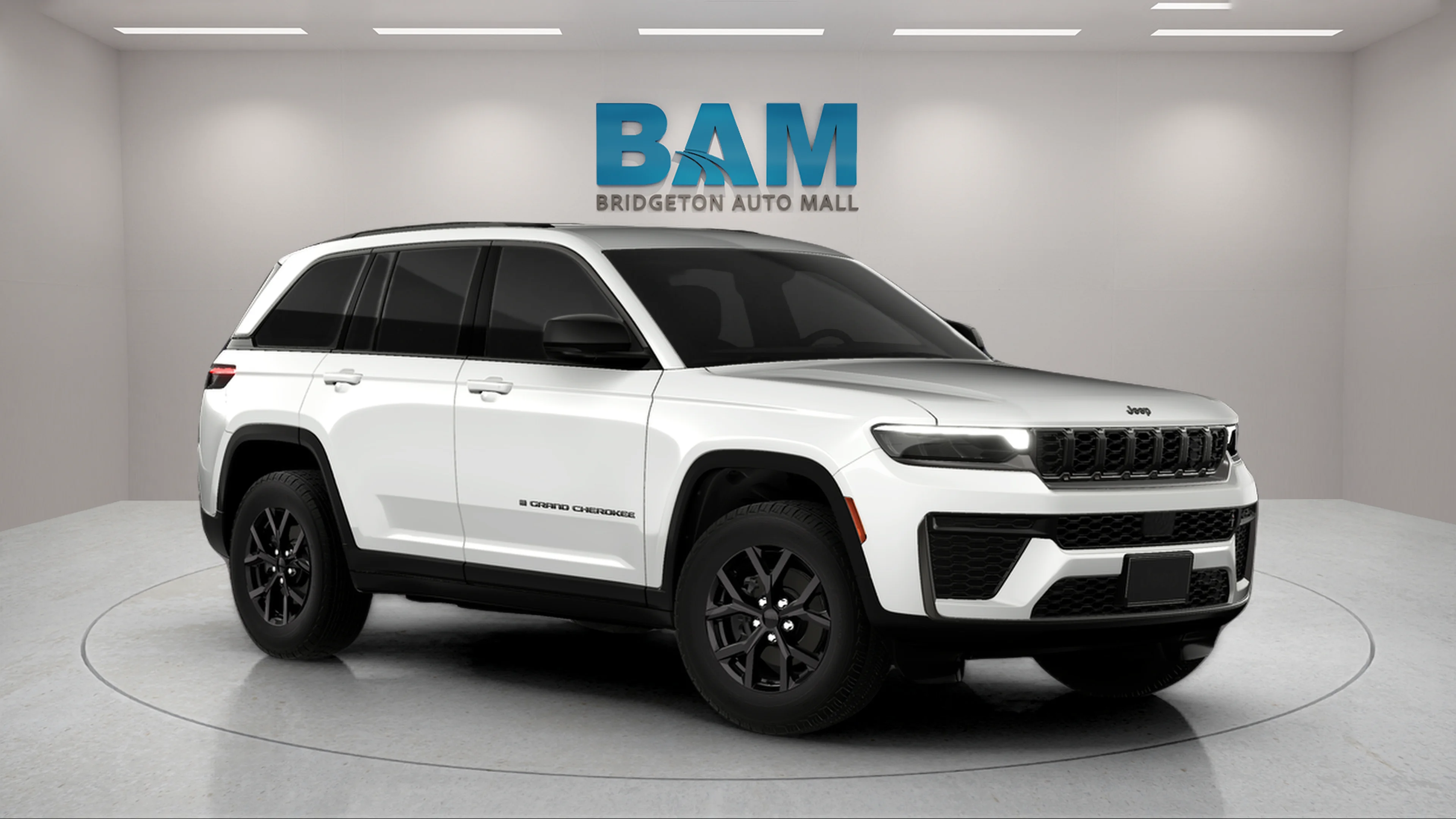 New 2026 Bright White Clear-Coat Exterior Paint Jeep Laredo Altitude image 1