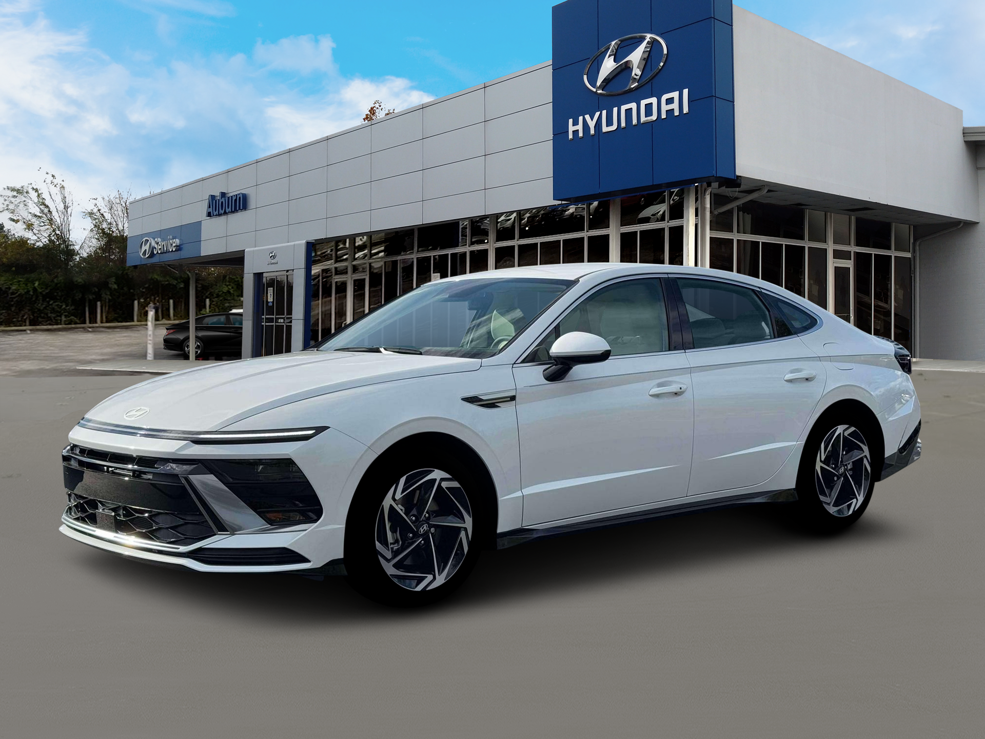 New 2026 White Hyundai SEL Sport image 2