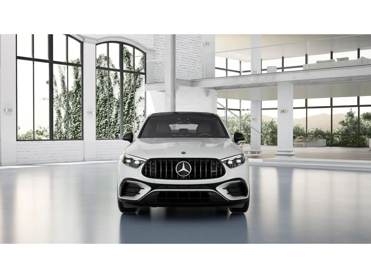 New 2027 MANUFAKTUR Moonlight White Metallic Mercedes-Benz AMG® GLC 53 4MATIC+ Coupe image 7