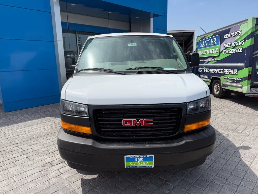 New 2026 Summit White GMC Work Van image 4