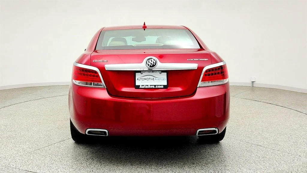 Used 2012 Crystal Red Tintcoat Buick 4dr Sedan Premium 1 FWD w/ 18