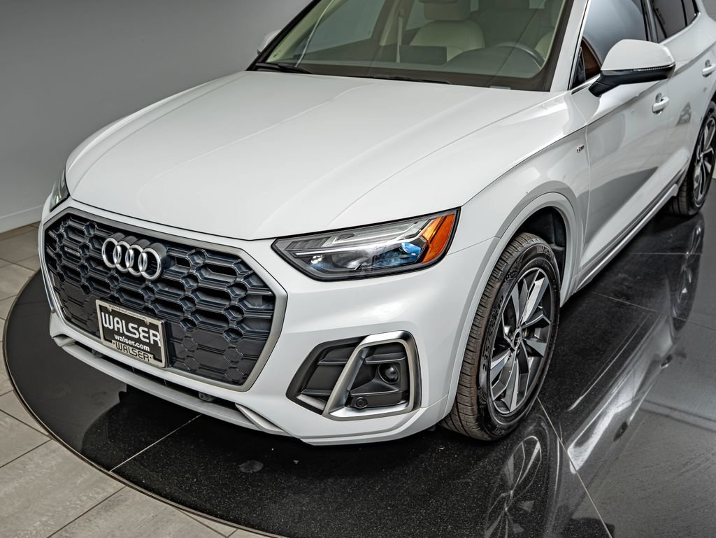 Used 2023 Glacier White Metallic Audi 45 S line Premium image 14