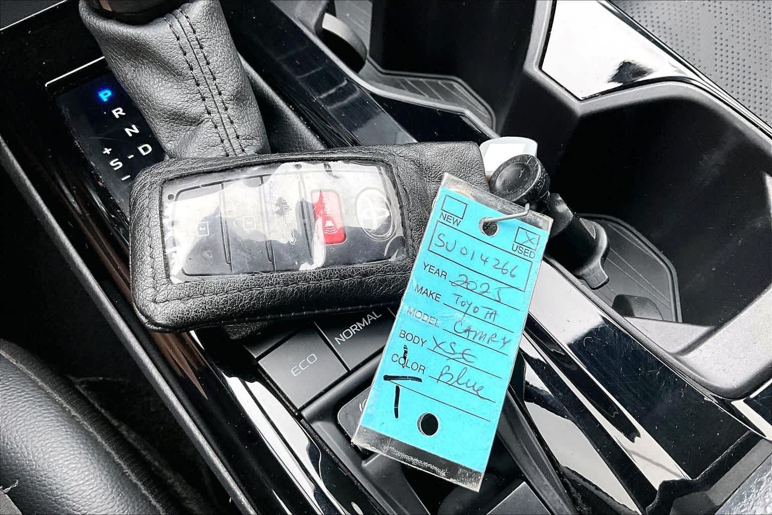 Used 2025 Reservoir Blue Toyota XSE image 14