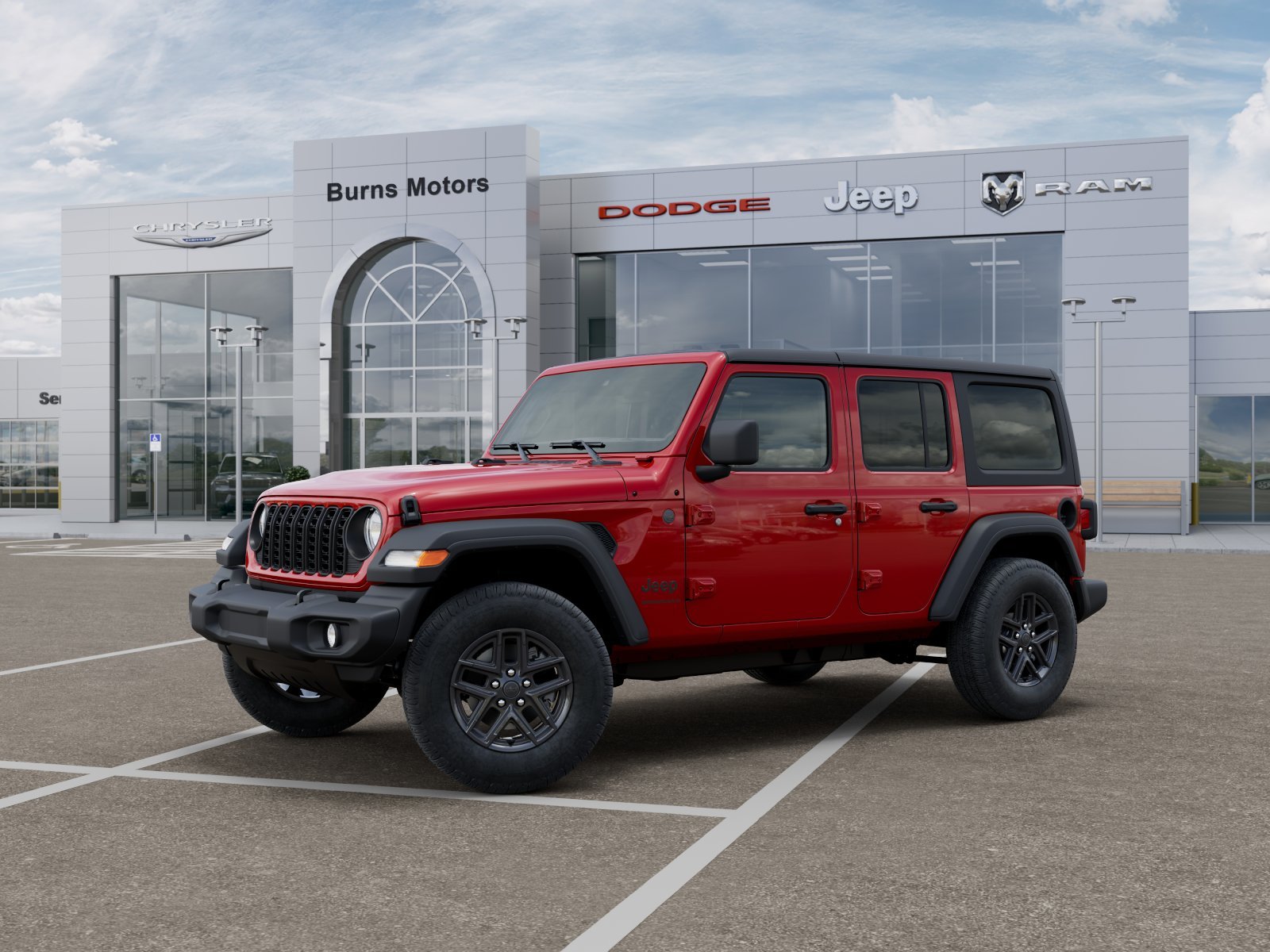 New 2026 Firecracker Red Clearcoat Jeep Sport 4-Door image 28