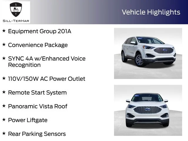 Used 2024 White Ford SEL image 4