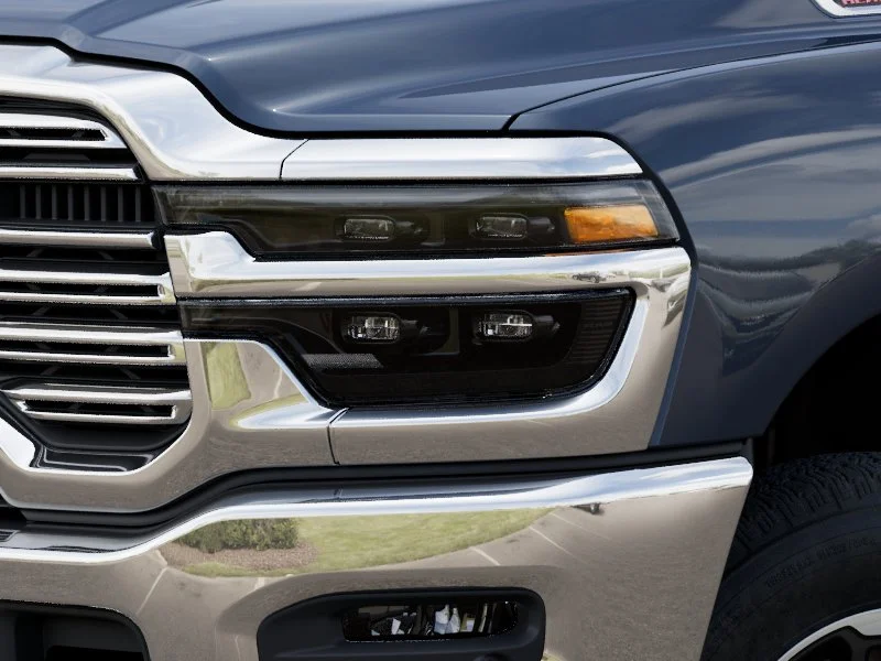 New 2025 Forged Blue Metallic Exterior Paint RAM Laramie image 10