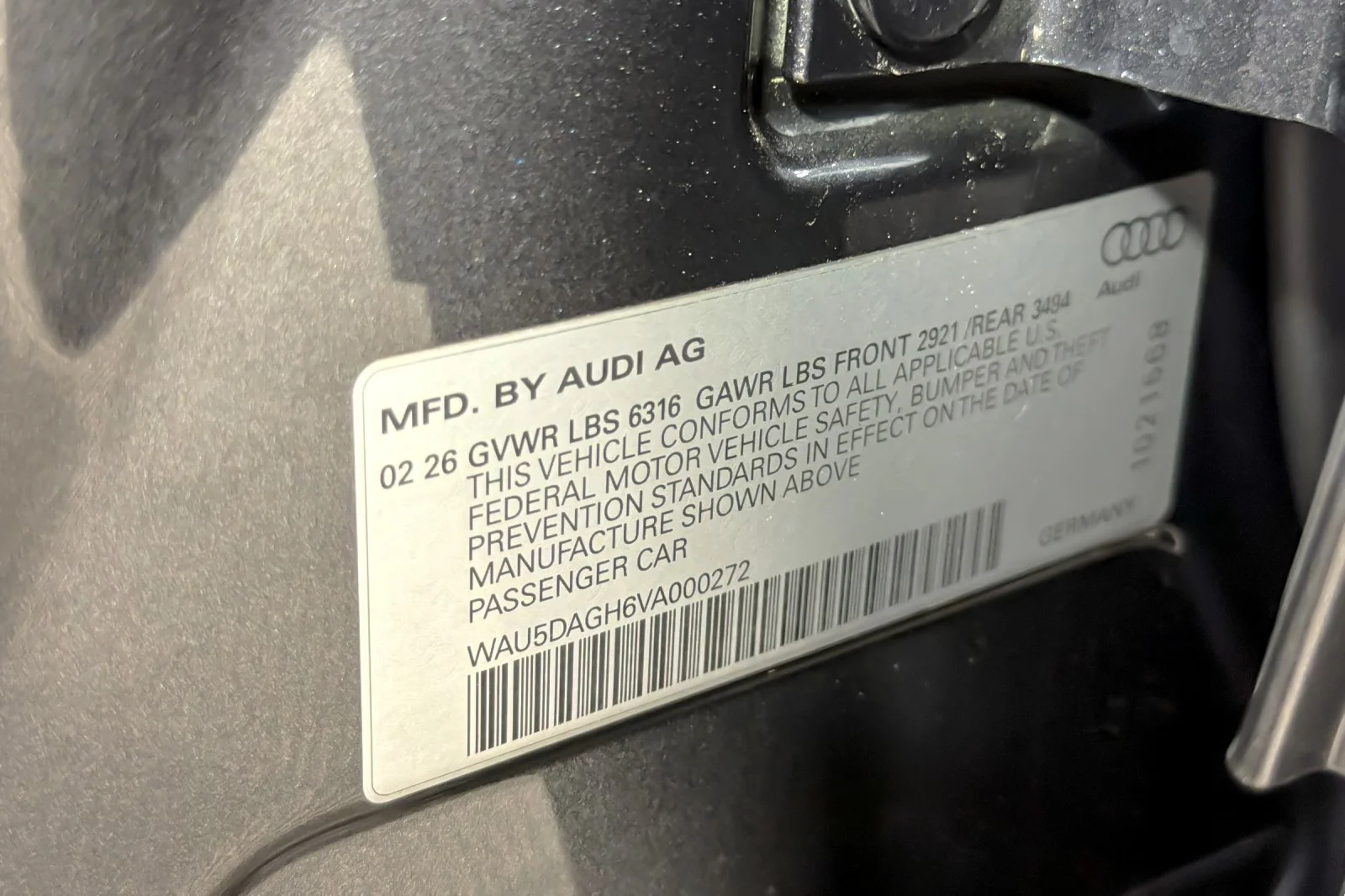 New 2027 Daytona Gray Pearl Effect Audi Premium Plus quattro image 26