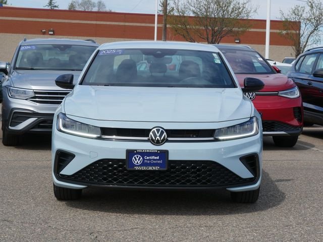 Certified 2025 Volkswagen Jetta Sport with VIN 3VWBX7BU0SM081981 for sale in Inver Grove Heights, Minnesota