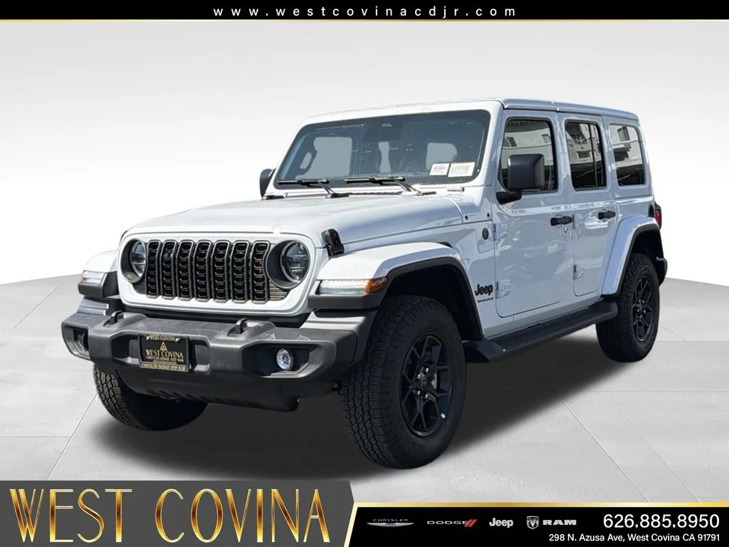 New 2026 Bright White Clearcoat Jeep  image 1