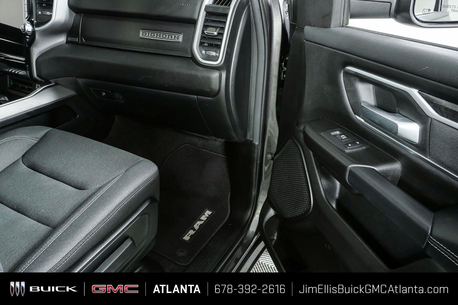 Used 2023 Granite Crystal Metallic Clearcoat Ram Big Horn image 24