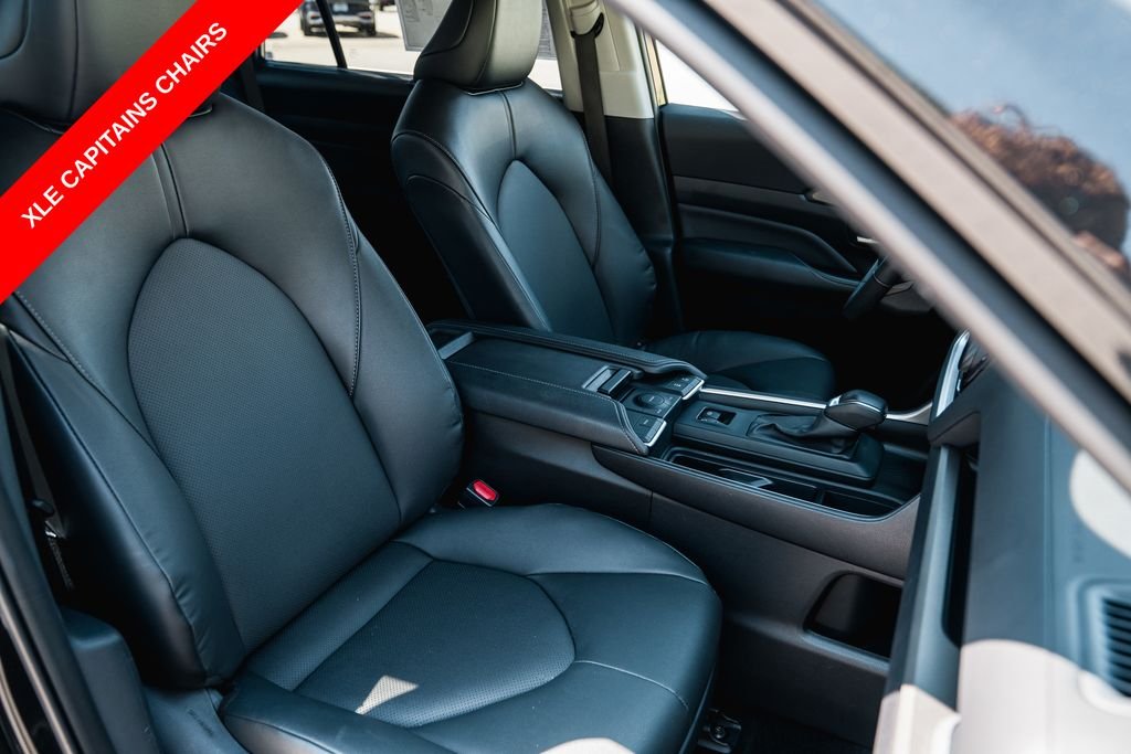 Certified Used 2025 Midnight Black Metallic Toyota XLE image 30