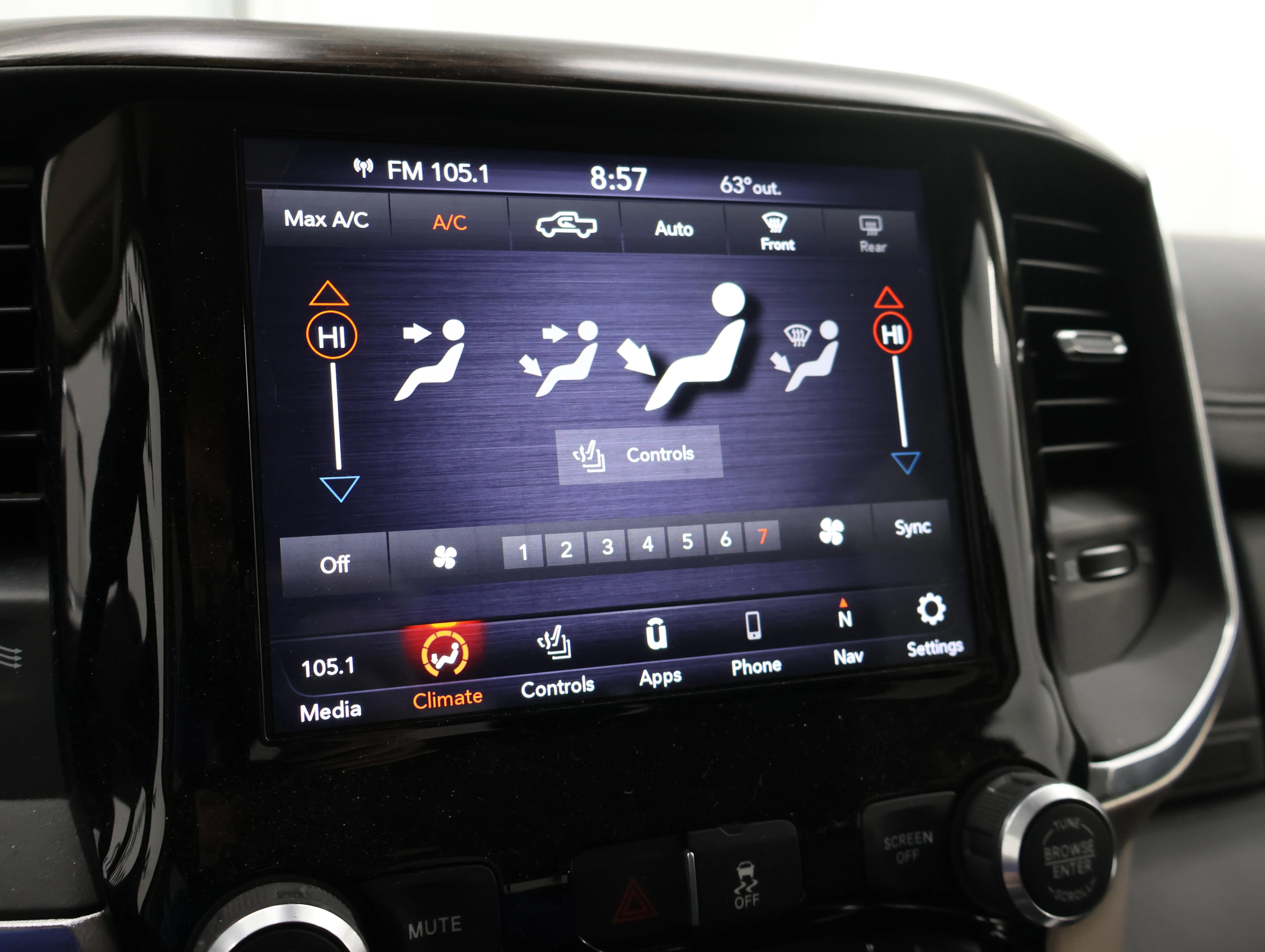 Used 2019 Maximum Steel Metallic Clearcoat Ram Laramie image 50