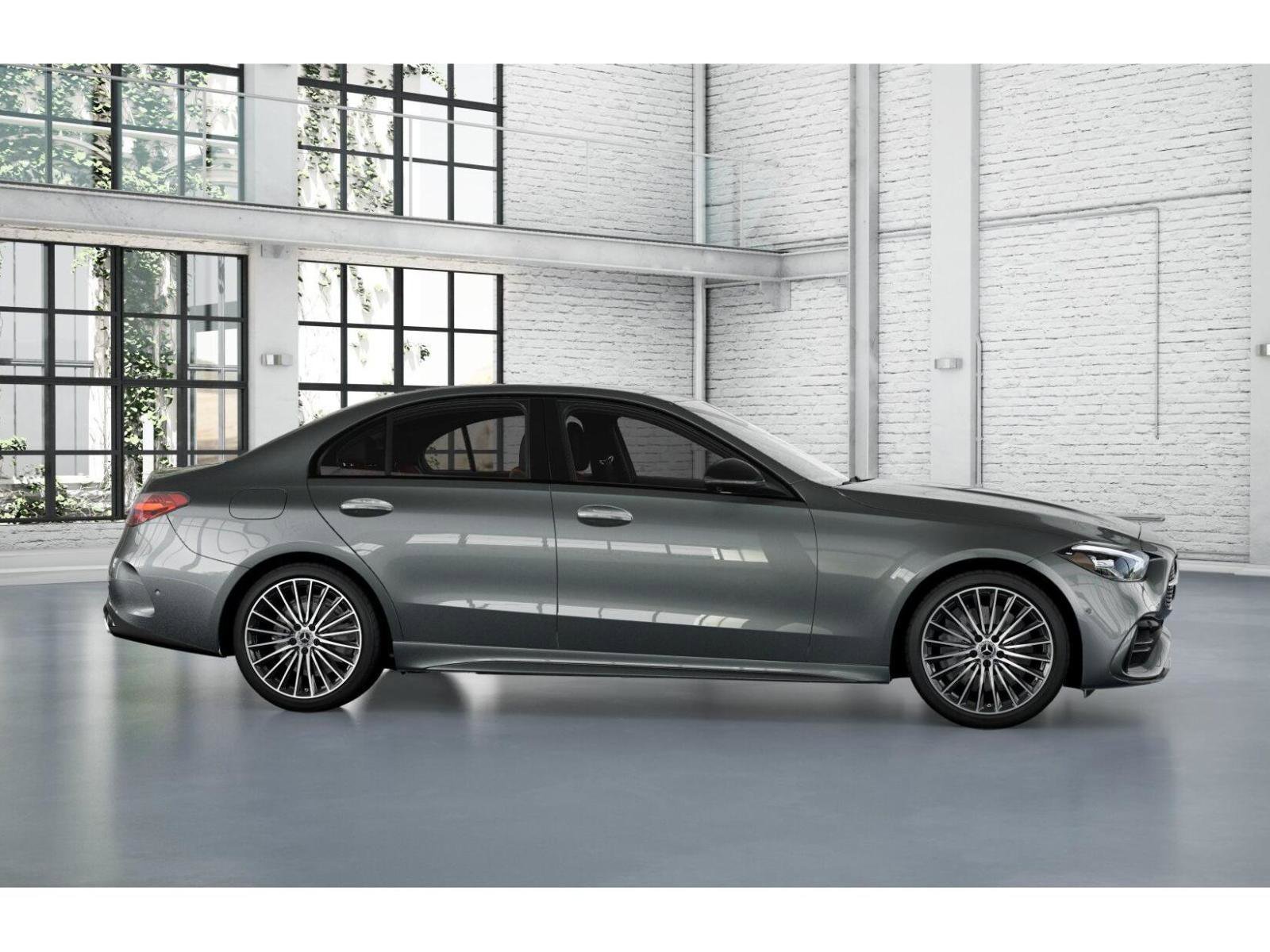 New 2026 Selenite Grey Metallic Mercedes-Benz C 300 image 16