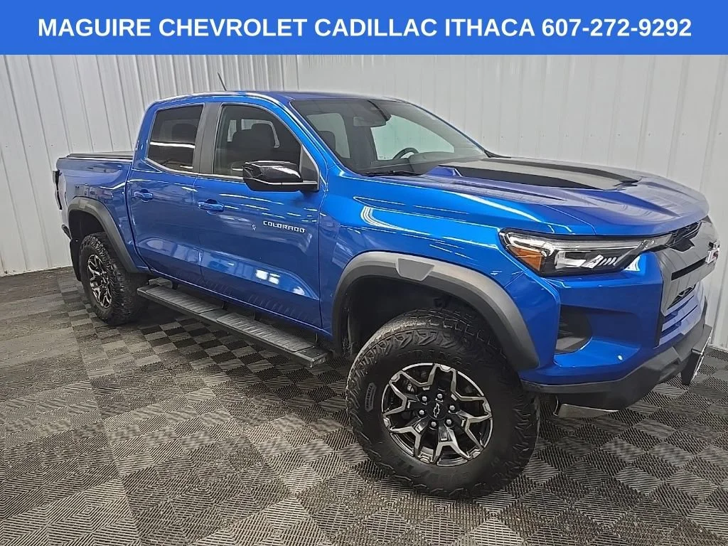 Used 2024 Glacier Blue Metallic Chevrolet ZR2 image 7