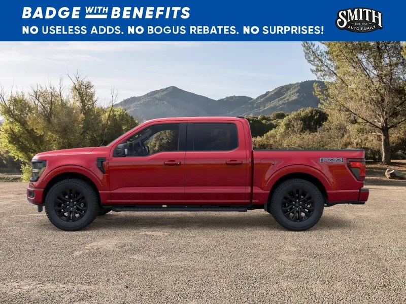 New 2026 Ruby Red Metallic Tinted Clearcoat Ford XLT image 4
