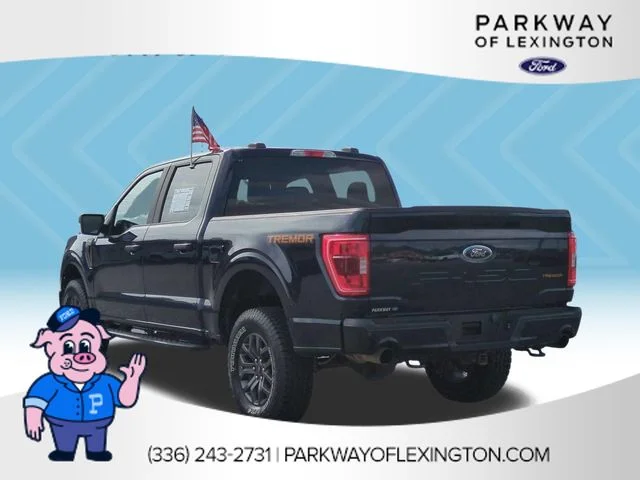 Used 2022 Blue Ford Tremor image 3