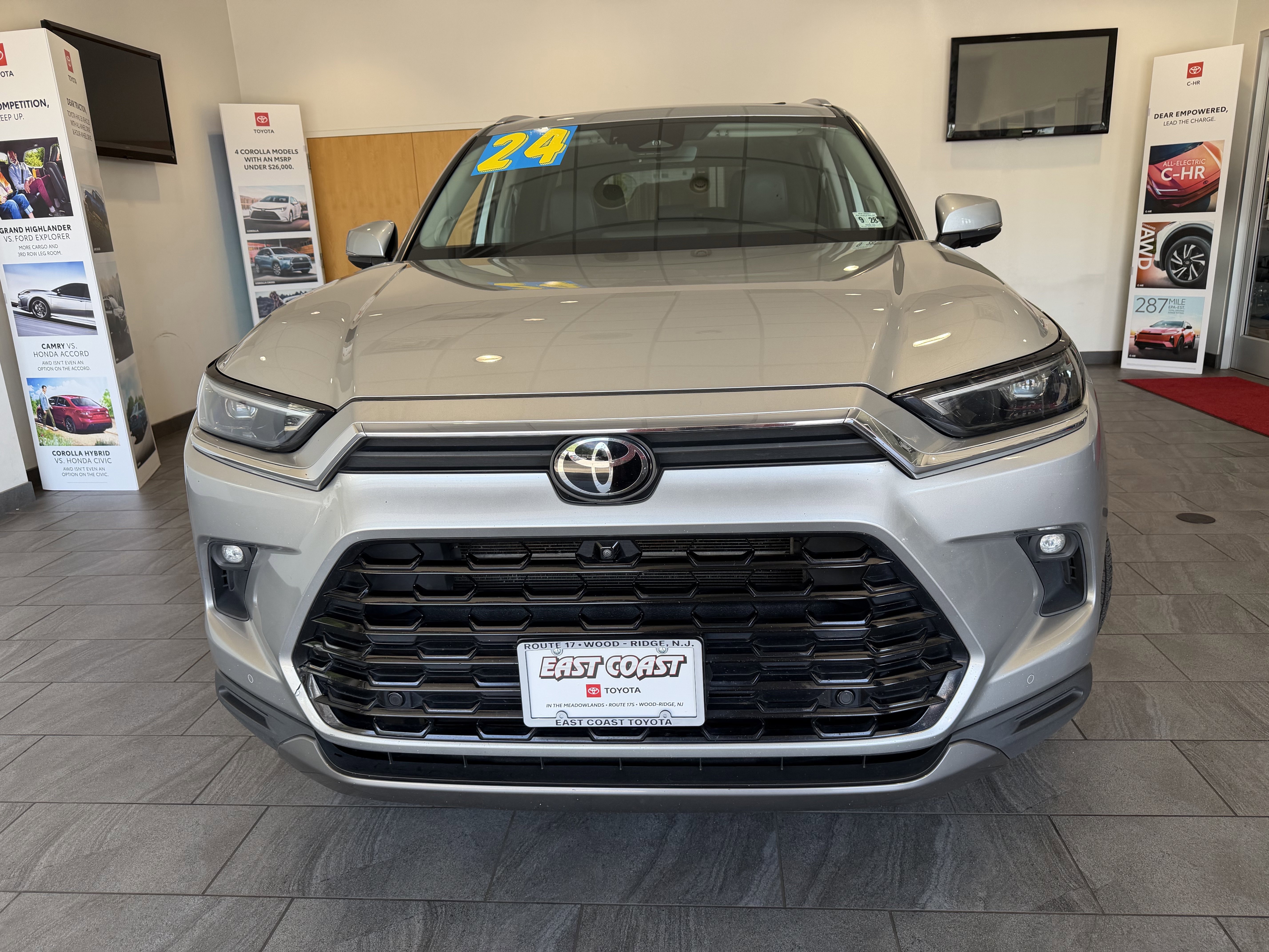 Certified Used 2024 Silver Toyota  image 2