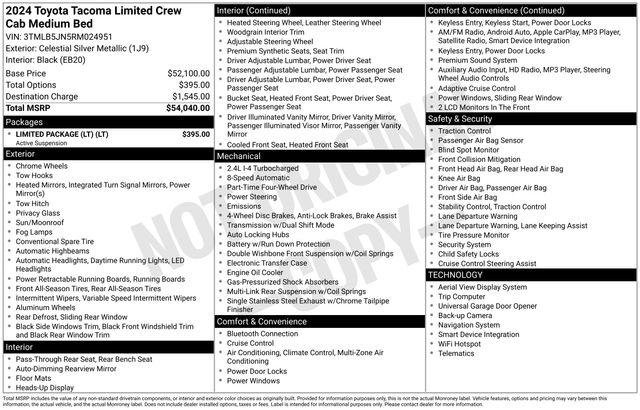Certified Used 2024 CELESTIAL SILVER Toyota  image 35