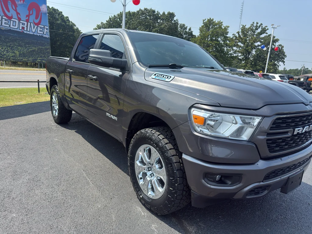 Used 2023 Granite Crystal Metallic Clearcoat Ram Big Horn image 3