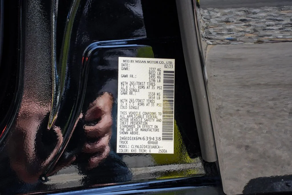 Certified Used 2023 Black Nissan PRO-4X image 51