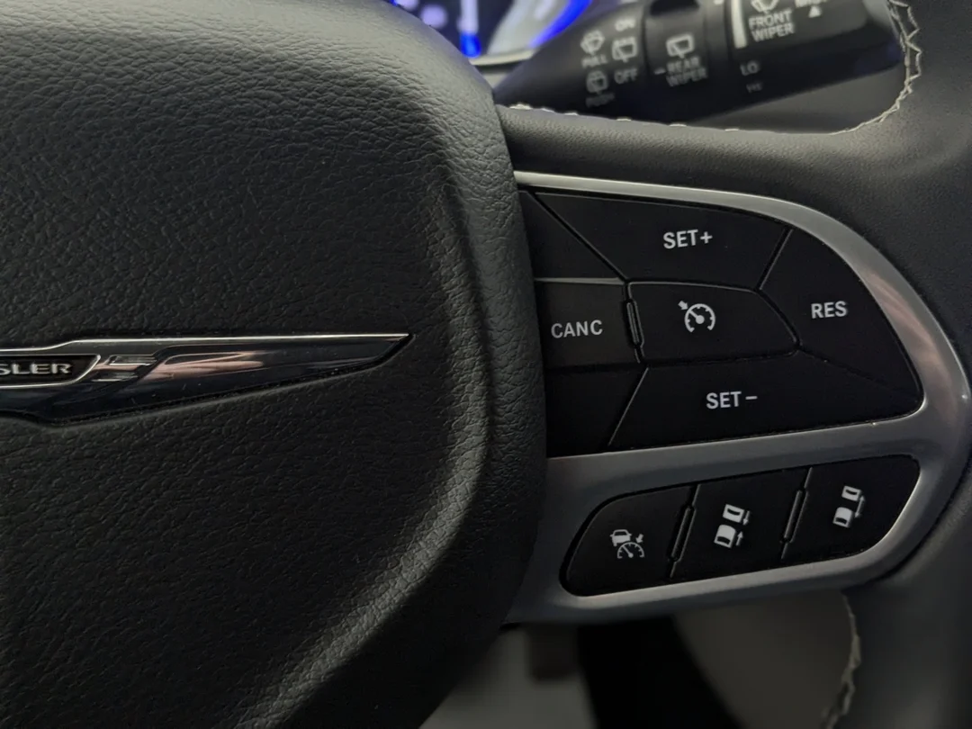 Certified Used 2023 Grey Chrysler Touring L - - AWD - Caprice Leather - Heated Seats & Wheel - Blind Spot & More! image 17